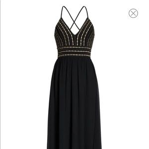 Lulu’s Glamorous Gala Embellished Maxi Dress